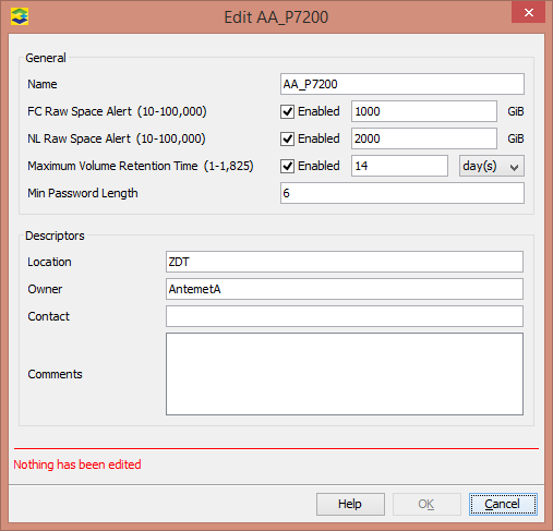 HPE 3PAR Edit