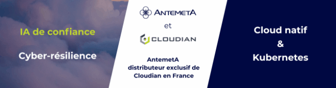 Partenariat stratégique AntemetA et Cloudian autour du stockage objet S3 souverain en France